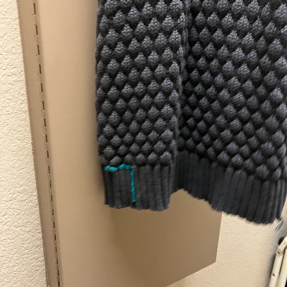 Project e Vintage Medium dark gray long sweater vest. - Picture 2 of 6